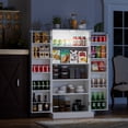 thumbnail image 3 of Armoire de Rangement de Garde-Manger de Cuisine à DEL de 50 Pouces, 3 of 4