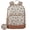 Beige, variant on Madison & Dakota 2 Piece Multi-Pocket Backpack with Laptop Electronics Pocket and Removable Keychain Coin Pouch