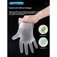 thumbnail image 5 of Disposable TPE Gloves for Kitchen  Baking Latex  Transparent  Durable Rubber  Thick  Nitrile  Food Grade  Food Grade, 5 of 5
