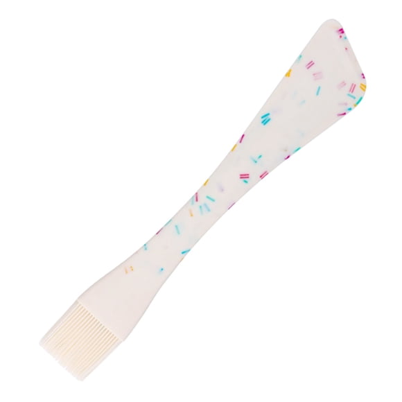 Double Headed Spatula and Barbecue Brush Scraper Tool, Dishwasher Safe for Baking and Grilling