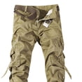thumbnail image 4 of CEHVOM Men's Loose Multi-Pocket Washed Overalls Outdoor Casual Pants Trousers, 4 of 4