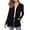 Noir, variante sur Fgnfyis Longs Cardigans pour Femmes à Manches Longues, Ouvert à l'Avant, Décontracté, Ample, Léger, Chandails Cardigan avec Poches, Violet Foncé, L