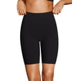 thumbnail image 1 of Maidenform Womens SmoothTec Slip Short, XL, Black, 1 of 1