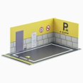 thumbnail image 4 of Car Model Diorama Parking Scenery 1/24 DIY for Scene Model Model Car Car Model Lovers D, 4 of 5