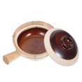 thumbnail image 3 of Traditional Clay Pot for Cooking Chinese Ceramic Cooking Pot for Clay pot Rice for Soups Stews Porridge Family Gatherings and Travel, 3 of 8
