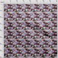 thumbnail image 4 of oneOone Polyester Spandex Light Pink Fabric Abstract Floral Craft Projects Decor Fabric Printed By The Yard 56 Inch Wide, 4 of 5