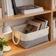 thumbnail image 5 of Panier de Rangement Pliable en Tissu pour l'Organisation de la Maison – Rangement pour Garde-Robe, Jouets et Lessive avec Poignées Robustes, 5 of 5