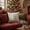D, variant on Festive Holiday Pillow Cover with Santa Reindeer Snowman and Tree Designs