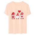 thumbnail image 4 of Meichang T-Shirts de la Saint-Valentin pour Femmes, T-Shirts Graphiques Amusants de la Saint-Valentin, Manches Courtes, Col Rond, T-Shirts de Fête en Liquidation, Cadeaux de la Saint-Valentin, 4 of 6
