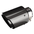 thumbnail image 1 of Exhaust Tail Pipe,Car Modification Universal Carbon Car Rear Exhaust Pipe Car Exhaust Tip Sleek Aesthetic, 1 of 8