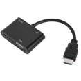 thumbnail image 3 of DEWIN HD Interface Multimédia vers VGA HD Adaptateur d'Interface Multimédia 1920x1080 HDTV Adaptateur pour Ordinateur de Bureau Ordinateur Portable PC, 3 of 14