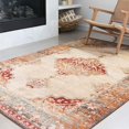 thumbnail image 2 of Loloi II Isadora Collection Area Rug ISA-04 ANT. Ivory / Sunset 4'-0" x 6'-0", 2 of 2