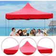 thumbnail image 1 of Apmemiss Clearance Canopy Replacement Top Only, Waterproof Pop Up Canopy Tent Top Cover with Ropes, Instant Canopy Top Sunshade Sliver Coated for Outdoor Garden Patio Camping, 1 of 6