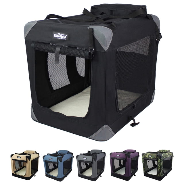 EliteField Cage pour Chien Souple Pliable à 3 Portes