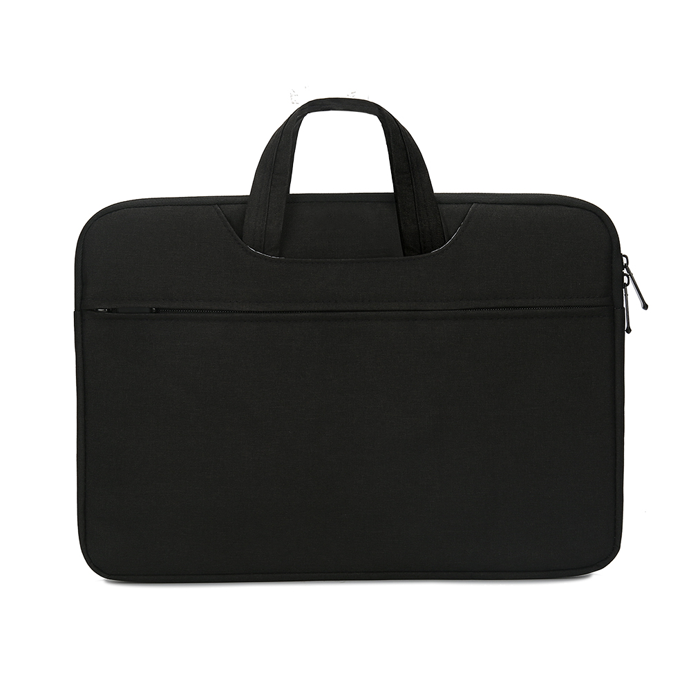 Yeacher Multifunctional Laptop Bag 13.3 inch Laptop Case Waterproof Nylon Laptop Bag Briefcase Leisure Business Handbag Black