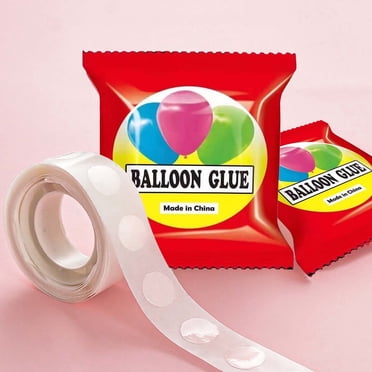Ruban Adhésif Double pour Bricolages et Décorations - Points Autocollants Amovibles pour une Application Facile des Ballons pour Mariages, Anniversaires et Événements des Fêtes