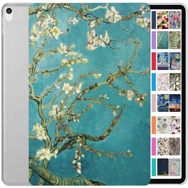 iPad Pro 12.9 2e Gén. 2017 Étui Rigide Imprimé A1670 MQDC2LL/A MQDD2LL/A MQDA2LL/A A1671 MP6H2LL/A MP6J2LL/A MP6G2LL/A MPL02LL/A MPL12LL/A MPKY2LL/A A1821 MQEF2LL/A MQED2LL/A MQEK2LL/A - Blossom