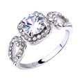 thumbnail image 2 of EGNMCR Ring Ladies Bagues Femmes Mode Diamant Bijoux Bijoux, 2 of 9