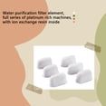thumbnail image 2 of braveheart 6 Pieces Coffee Machine Water Filter Detachable Single-use Replacing Filters Component Replacement for BWF100, 2 of 6