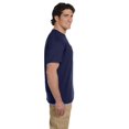 thumbnail image 3 of Jerzees T-Shirt à Col Rond à Manches Courtes avec Poche pour Hommes DRI-POWER Active, S, J Bleu Marine, 3 of 3