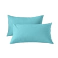 thumbnail image 2 of Staron Cooling Pillow Cases Queen Size Set of 2, Soft Brushed Microfiber Breathable Cooling Pillow Case for Hot Sleepers with Envelope Closure, Blue Pillow Cases, 2 of 6