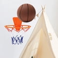 thumbnail image 2 of Almencla Silent Basketball with Hoop Portable No Noise Children Adult Toy Coffee Size 7, 2 of 8
