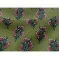 thumbnail image 4 of oneOone Viscose Jersey Fabric Leaves & Floral Block Fabric Prints By Yard 60 Inch Wide, 4 of 4