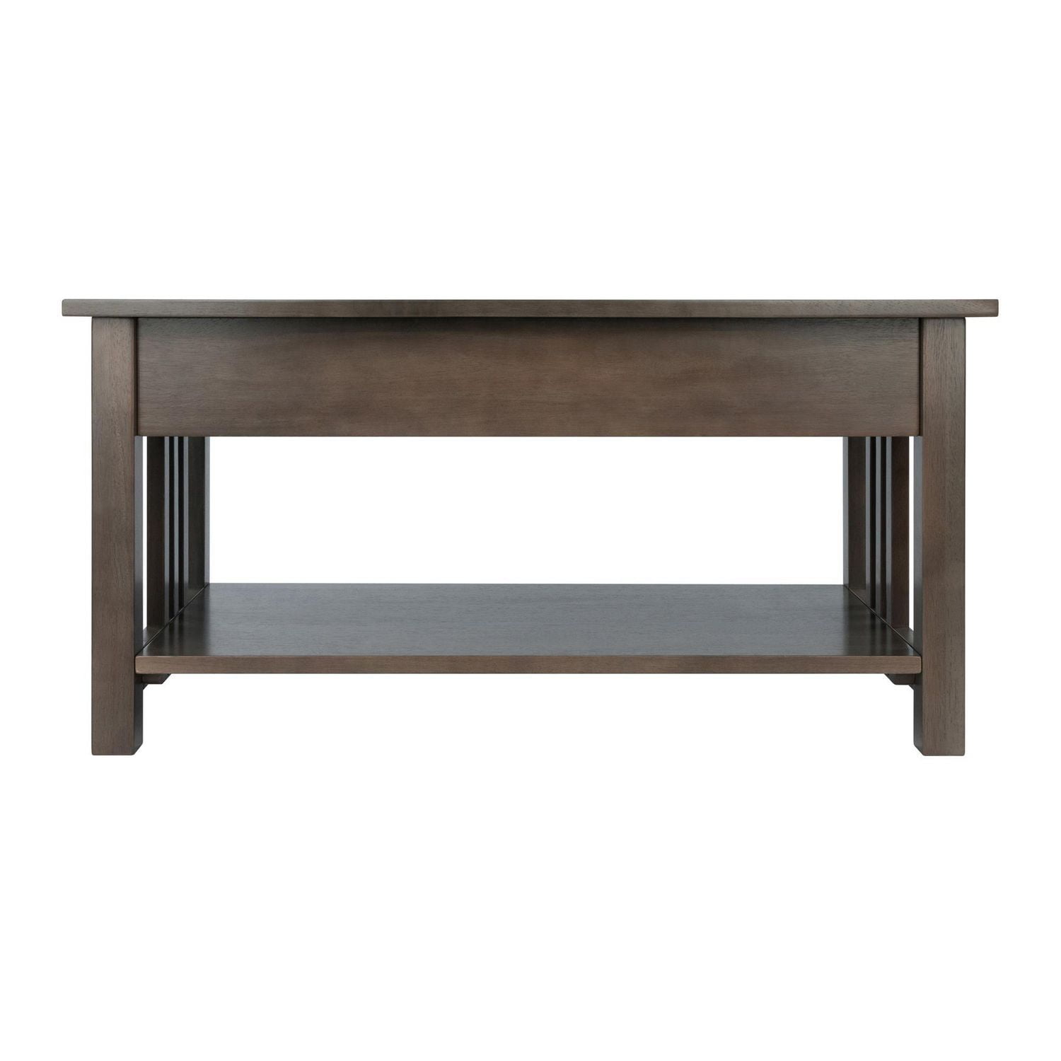 Winsome Table basse Stafford fini Gris huître