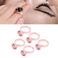 thumbnail image 4 of 5pcs Pigment  Cup Reusable Stainless Steel Microblading   Cup for Eyelash Artist Rose Red, 4 of 8