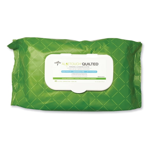 Medline FitRight Select Lingettes Nettoyantes Personnelles Haut de Gamme, Lingettes, PRSL, CLNSR, 48/PK