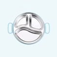 thumbnail image 2 of Tableware,Children's Plate Stainless Steel Children Plate Kids Plate Professionally Tested, 2 of 2