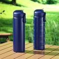 thumbnail image 1 of Mainstays 2PK 24 oz S/S Sip Bottle Blue, 1 of 7
