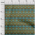 thumbnail image 1 of oneOone Viscose Chiffon Fabric Swirl Ikat Decor Fabric Printed BTY 42 Inch Wide, 1 of 4