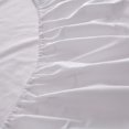 thumbnail image 3 of jifeng Housse de Lit Ronde Douce Drap-Housse de Lit Housse de Lit Textile pour la Maison 200x200cm Blanc, 3 of 7