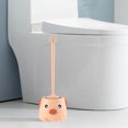 thumbnail image 2 of Toilet Bowl Cleaner Toilet Bowl Brush and,Compact Toilet Cleaner Brush Set for Bathroom Cleaning,Compact Size for Storage and Organization Toilet Brushes for Bathroom, 2 of 8