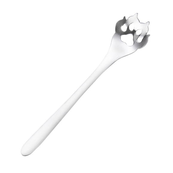 Sentmoon Deals of the Day Clearance Prime Cute 304 Stainless Steel Coffee Spoon Stirring Tea Spoon Mug Spoon Claw Dog Claw Cup Hollowed Out Up to 50% Off