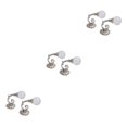 thumbnail image 4 of maskred Add Touch Of Elegance Decorative Curtain Drapery Holdbacks Easy Installation silver 3Set, 4 of 6