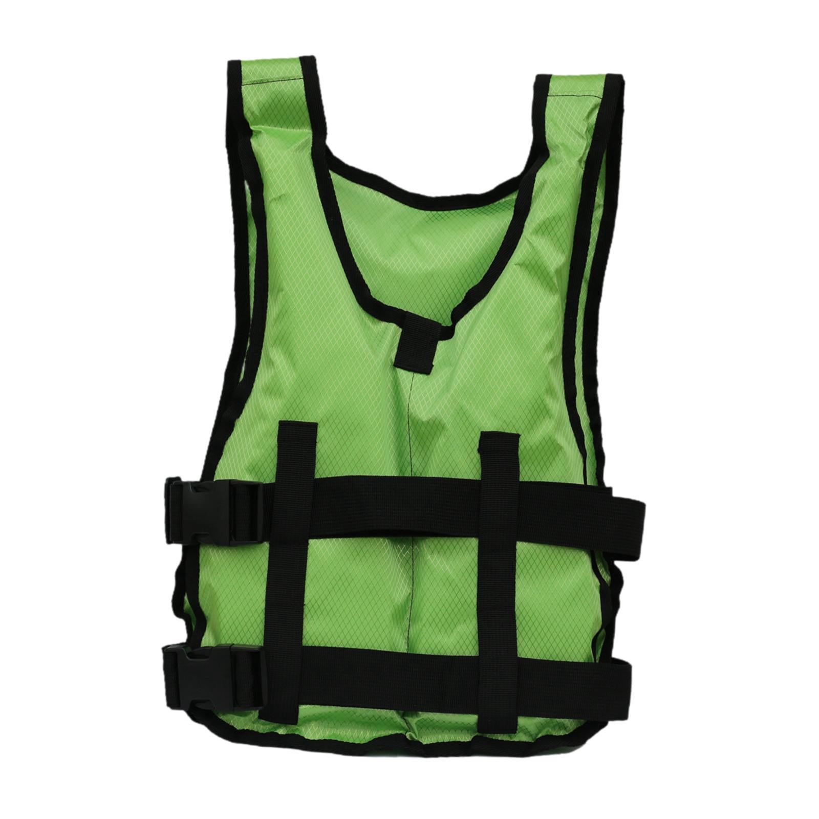 koolsoo Veste de Natation Gilet de Flottabilité Multifonction pour Voile Plongée en Apnée Wakeboard Vert