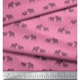thumbnail image 2 of Soimoi Rayon Fabric Bull Dog Fabric Prints by Yard 42 Inch Wide, 2 of 3