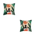 thumbnail image 1 of maskred Soft And Durable Throw Pillows Covers Are Easy To Clean And Fit Home Decoration W0134-12 2Set, 1 of 6