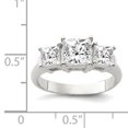 thumbnail image 2 of Bague en Argent Sterling 925 avec Zircon Cubique, 2 of 2