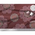 thumbnail image 3 of Soimoi Georgette Viscose Fabric Mandala Decorative Print Sewing Fabric Yard 42 Inch Wide, 3 of 3