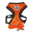 thumbnail image 2 of TIMIFIS Cat Harness Cat Harnesse And Leash Adjustable Soft Mesh Vest with Reflective Strap Metal Cat Harness And LeashFall, 2 of 3