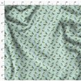 thumbnail image 4 of Soimoi Cotton Voile Fabric Flycathcer Bird Print Fabric by Yard 56 Inch Wide, 4 of 5