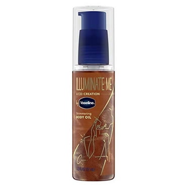 Vaseline Illuminate Me Shimmering Body Oil created for Melanin Rich Skin Body Oil Illuminates Skin with Finishing Touch of Shimmer for glowing Skin 33