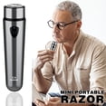 thumbnail image 1 of Weiqiqre Vente Mini Rasoir Électrique Portable - Rasoir USB Rechargeable avec Tondeuse Compacte Sans Fil à Recharge Rapide pour Nez et Moustache pour Usage Humide et Sec, 1 of 2