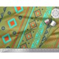 thumbnail image 3 of Soimoi Tissu en Rayonne Imprimé Géométrique Aztèque 1 Yard 56 Pouces de Large, 3 of 3