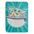 thumbnail image 1 of The Mandalorian Kids Silk Touch Fleece Throw, 100% Polyester, 1 of 7