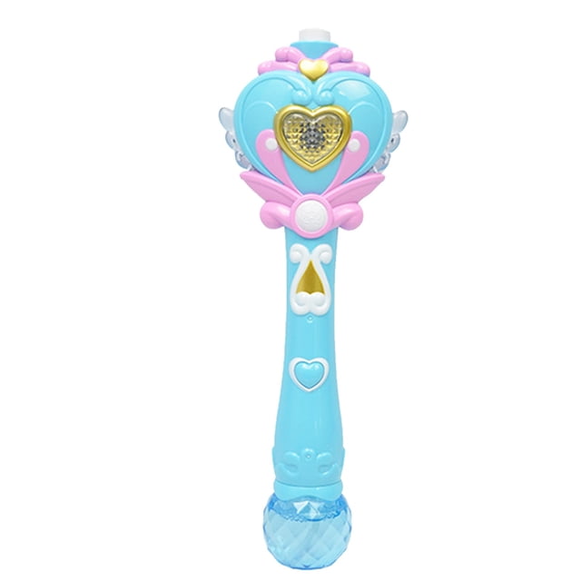 Musical Light-up Bubble Wand,Magic Bubble Wand Bubble Blower 100ml Toys