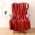 thumbnail image 1 of Oversized Plush Throw, 1 of 4